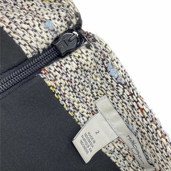 HALOGEN Nordstrom Women's Bow Pencil Skirt Lined C - Picture 4 of 5